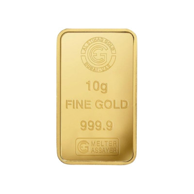 10 جرام سبيكة ذهب ، نقاوة 999.9