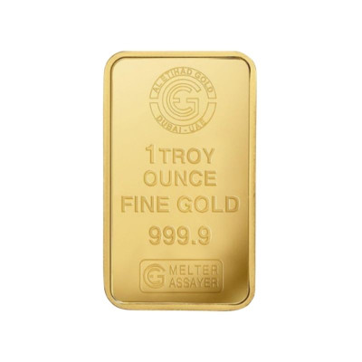 31.10 جرام سبيكة ذهب ، نقاوة 999.9