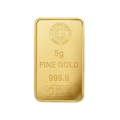 5 جرام سبيكة ذهب ، نقاوة 999.9